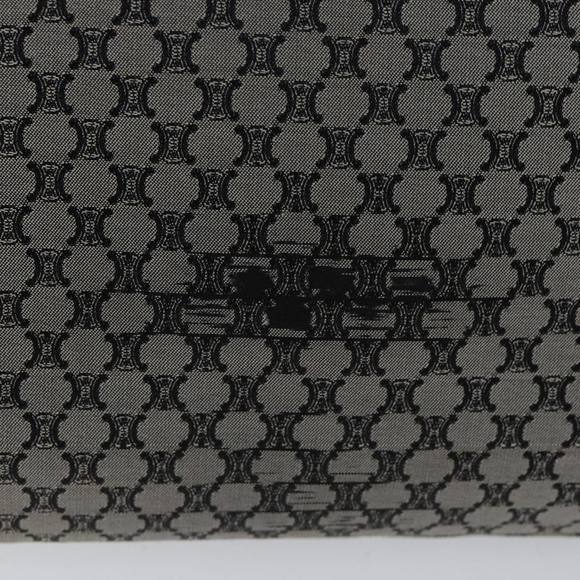 CELINE Macadam Canvas Hand Bag Gray Auth 71545 - Picture 2 of 16